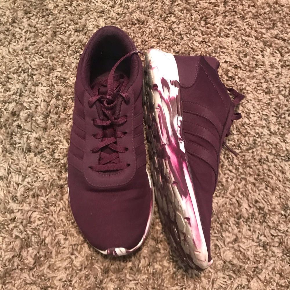 Adidas Neo running shoes.